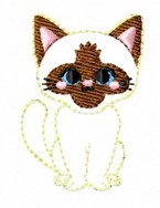 SAMPLE SALE Siamese Cat