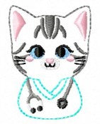 SAMPLE SALE Nurse American Shorthair Cat