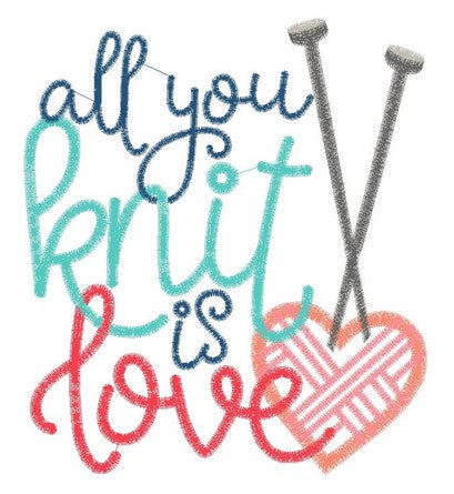 All You Knit Tote Bag