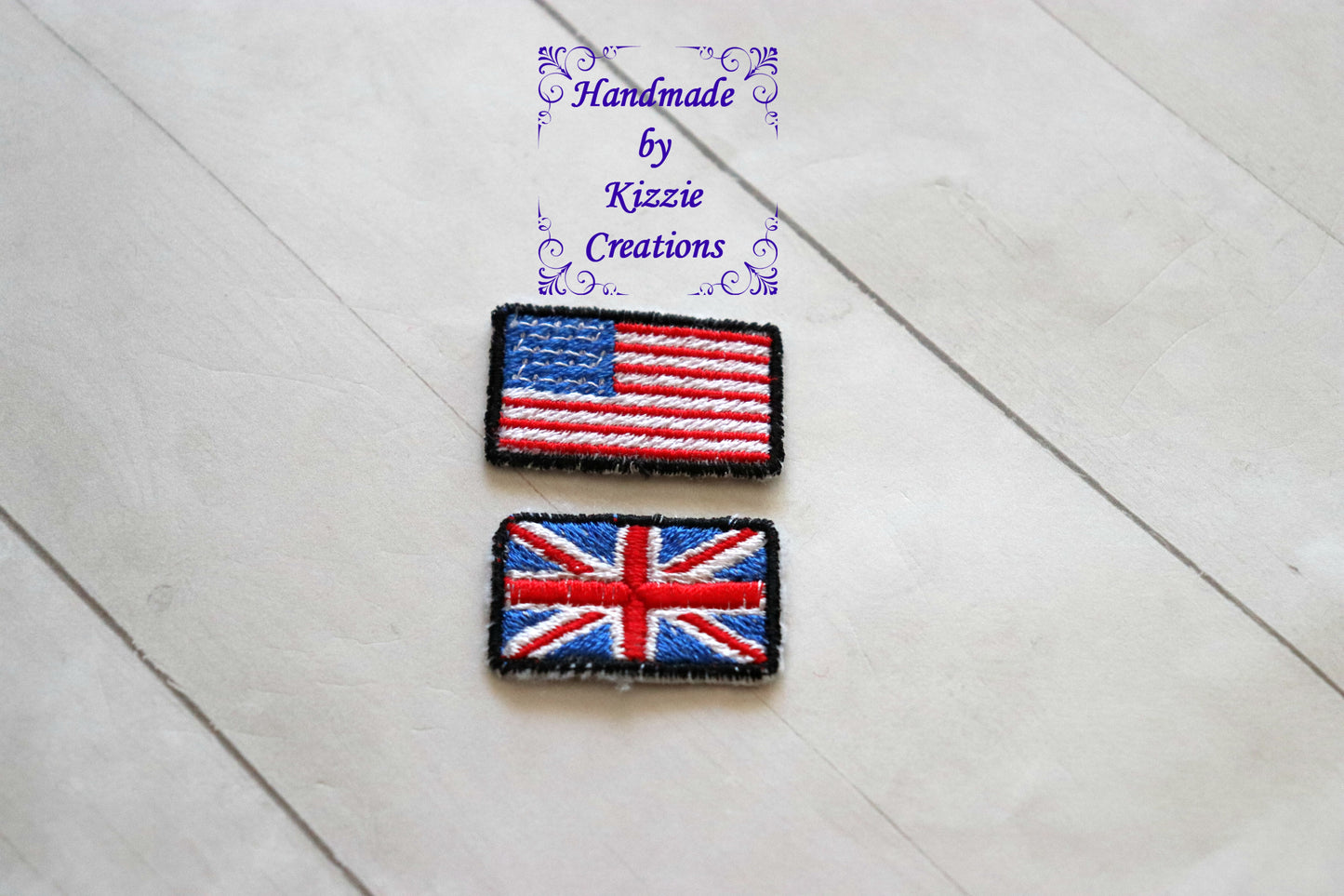 Individual Doll Flag Badges