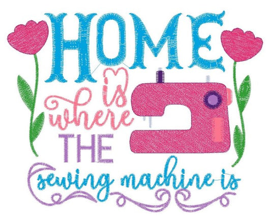 Home Sewing Tote Bag