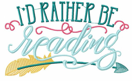 Rather Be Reading Tote Bag