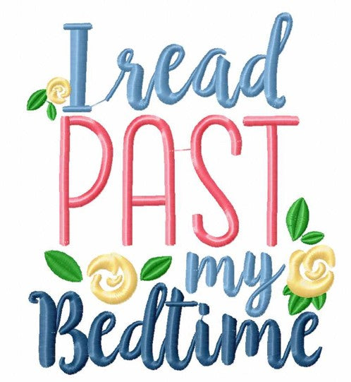 I Read Past My Bedtime Tote Bag