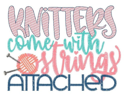 Strings Attached Tote Bag