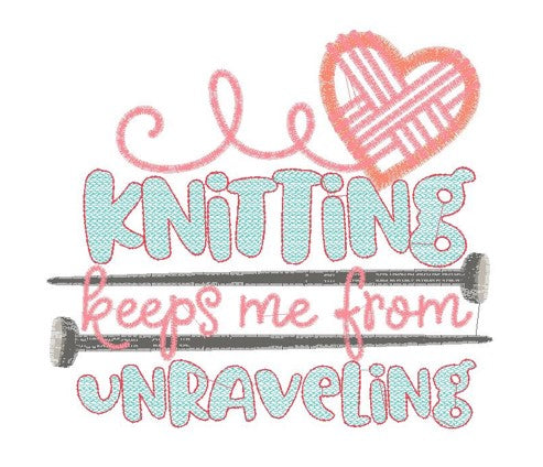 Keeps Me From Unraveling Tote Bag