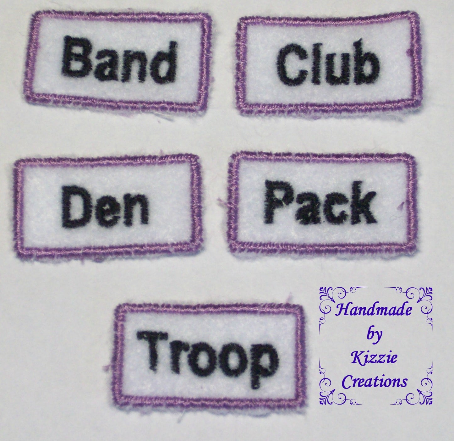 Individual Doll Troop Badges