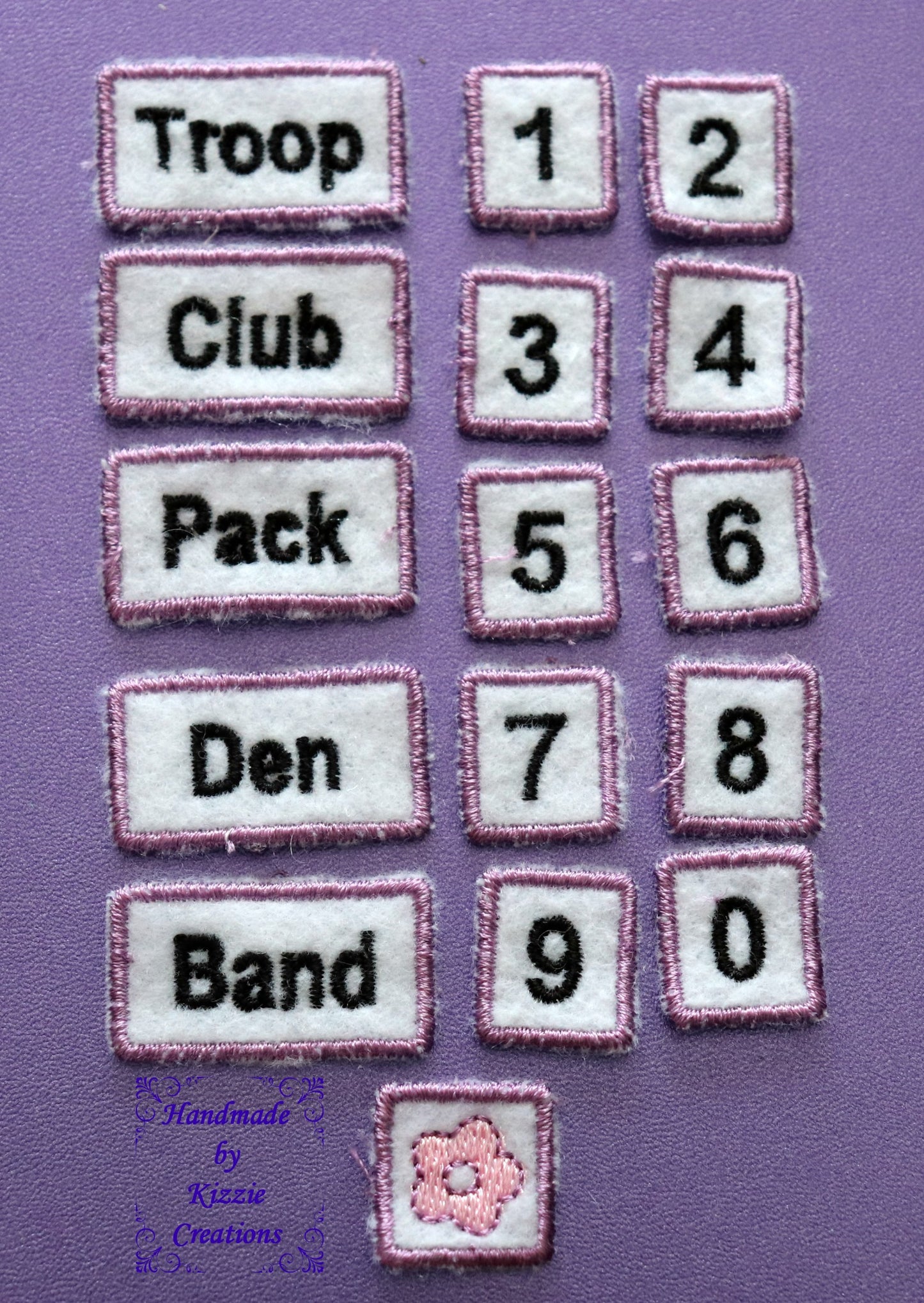 Individual Doll Troop Badges