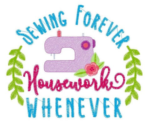 Sewing Forever Tote Bag