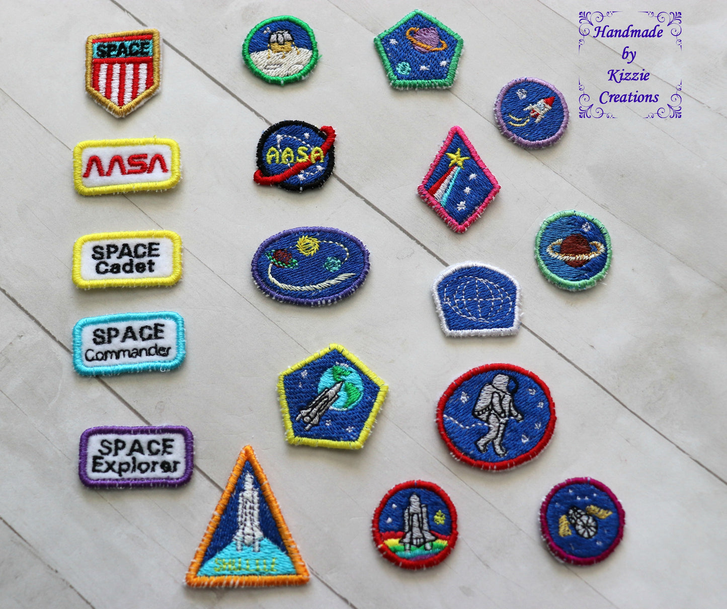 Individual Doll Space Badges