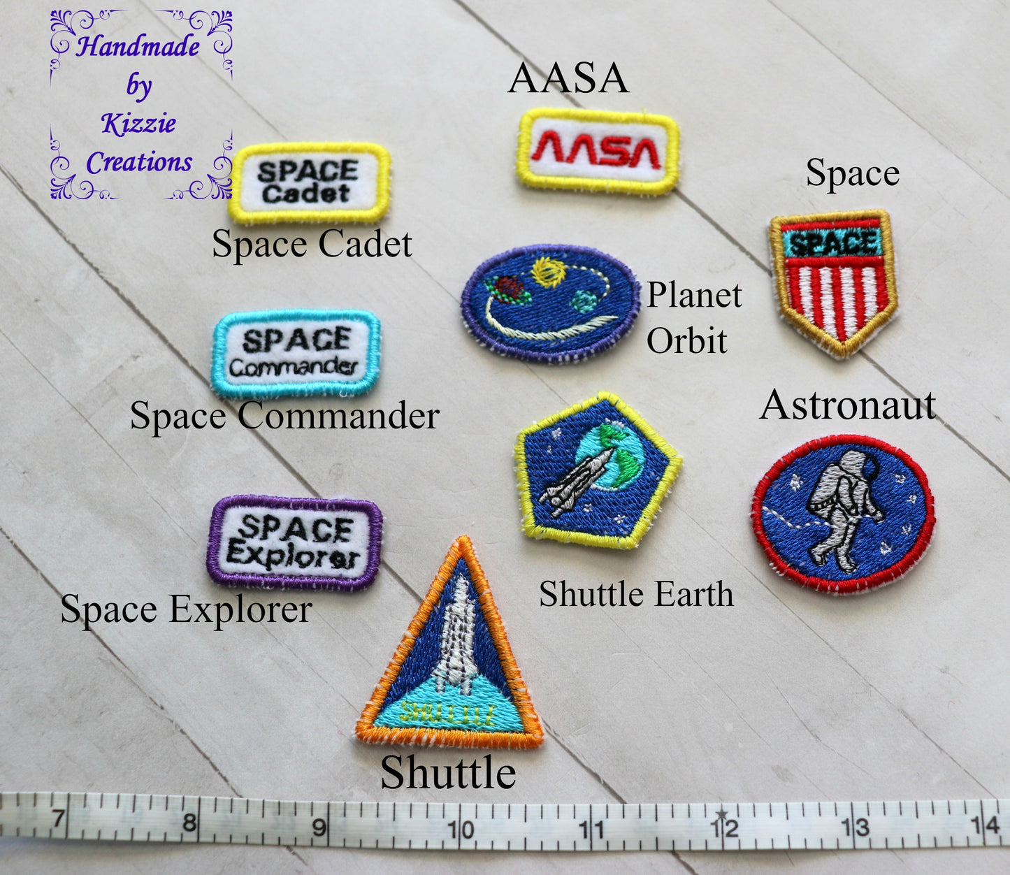 Individual Doll Space Badges