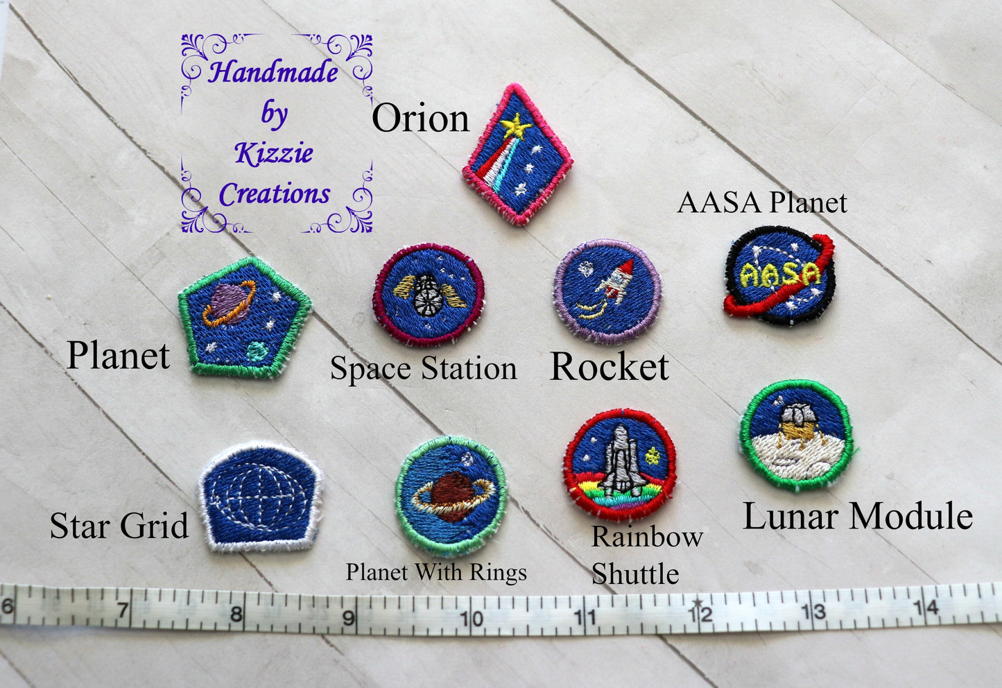 Individual Doll Space Badges