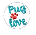 SAMPLE SALE Pug Love