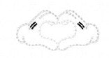 SAMPLE SALE Mr. Ears Heart Hands