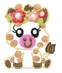 SAMPLE SALE Giraffe Baby Floral