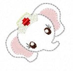 SAMPLE SALE Nurse Elephant Head