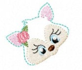 SAMPLE SALE Teacup Kitty Head