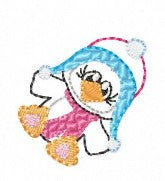 SAMPLE SALE Arctic Cutie Penguin 2 Hat APP