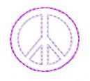 SAMPLE SALE Peace Symbol