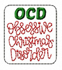 SAMPLE SALE OCD Christmas