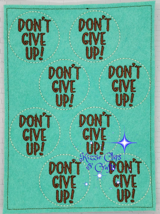 Don't Give Up