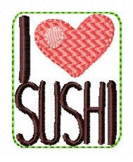 SAMPLE SALE I Heart Sushi