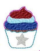 SAMPLE SALE Cupcake 4th