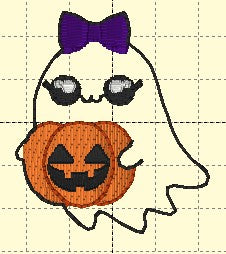 SAMPLE SALE Ghost Pumpkin