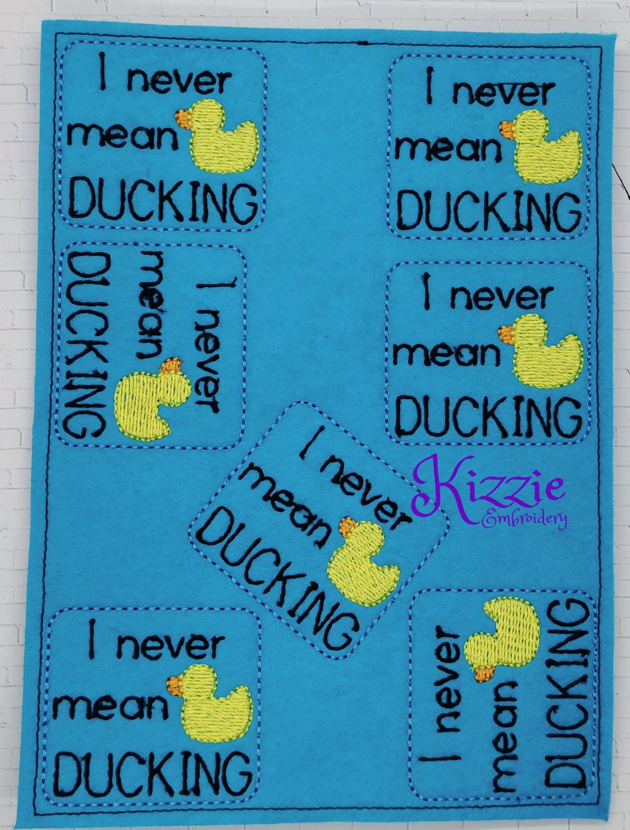 I Never Mean Ducking