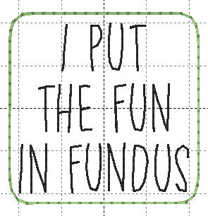 SAMPLE SALE I Put The Fun In Fundus