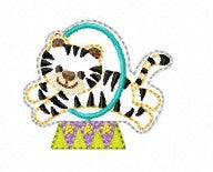 SAMPLE SALE Circus Friend Tiger