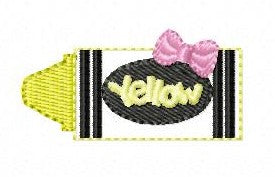 SAMPLE SALE Crayon Yellow