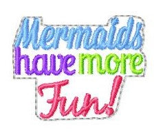 SAMPLE SALE Mermaids Have More Fun