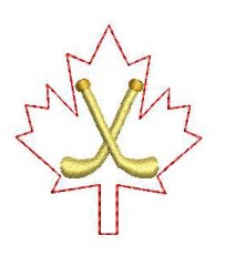 SAMPLE SALE Canadian Maple Leaf Hockey