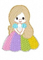 SAMPLE SALE Doll Rainbow