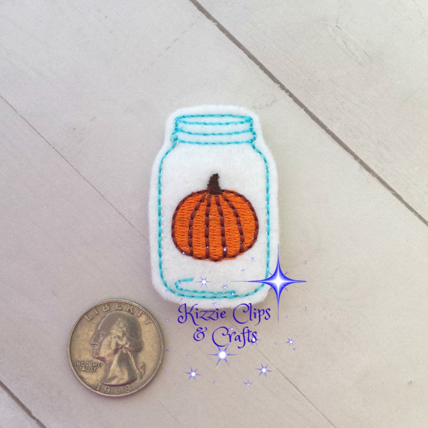 Mason Jar Pumpkin