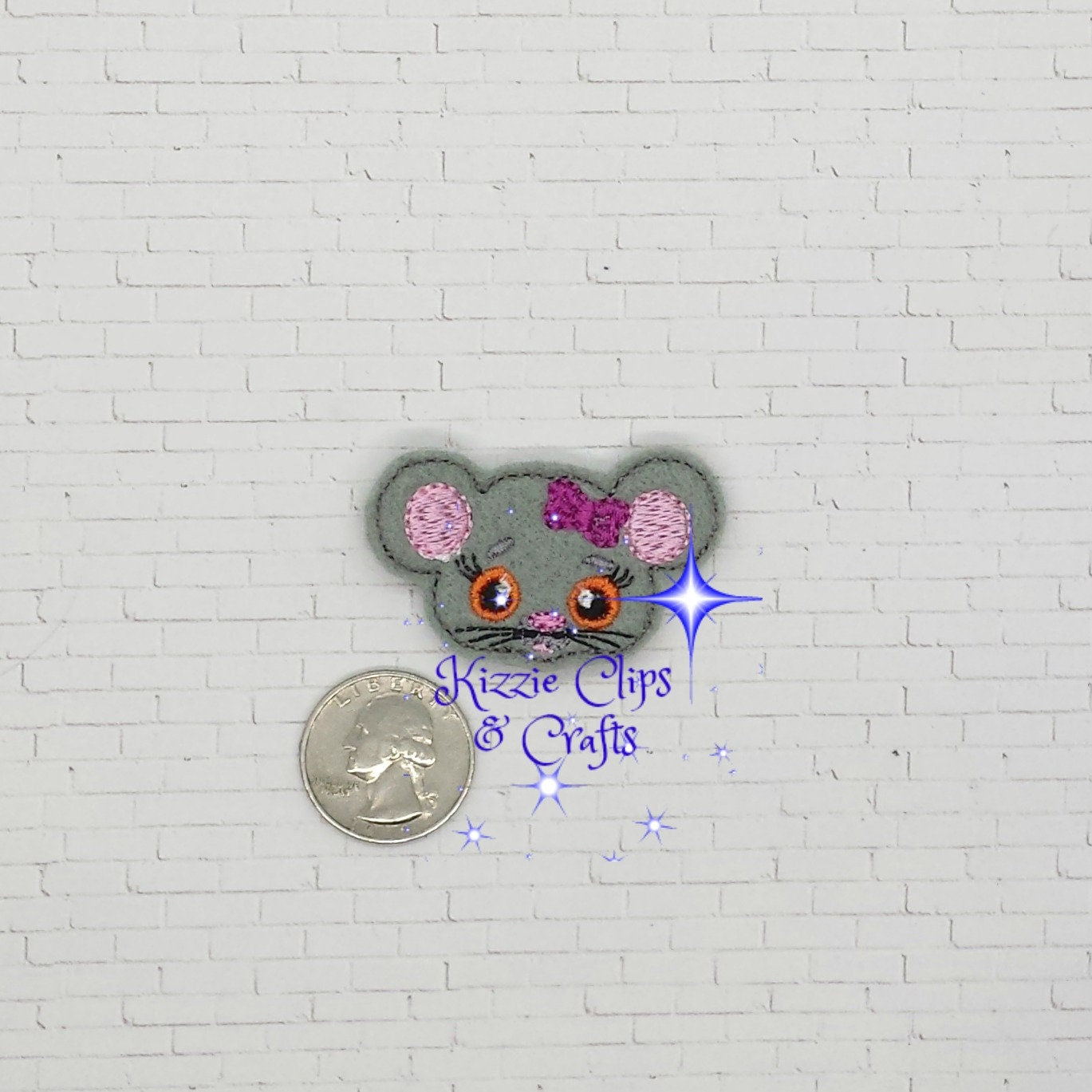 SAMPLE SALE Forest Friend Mouse Misty Head