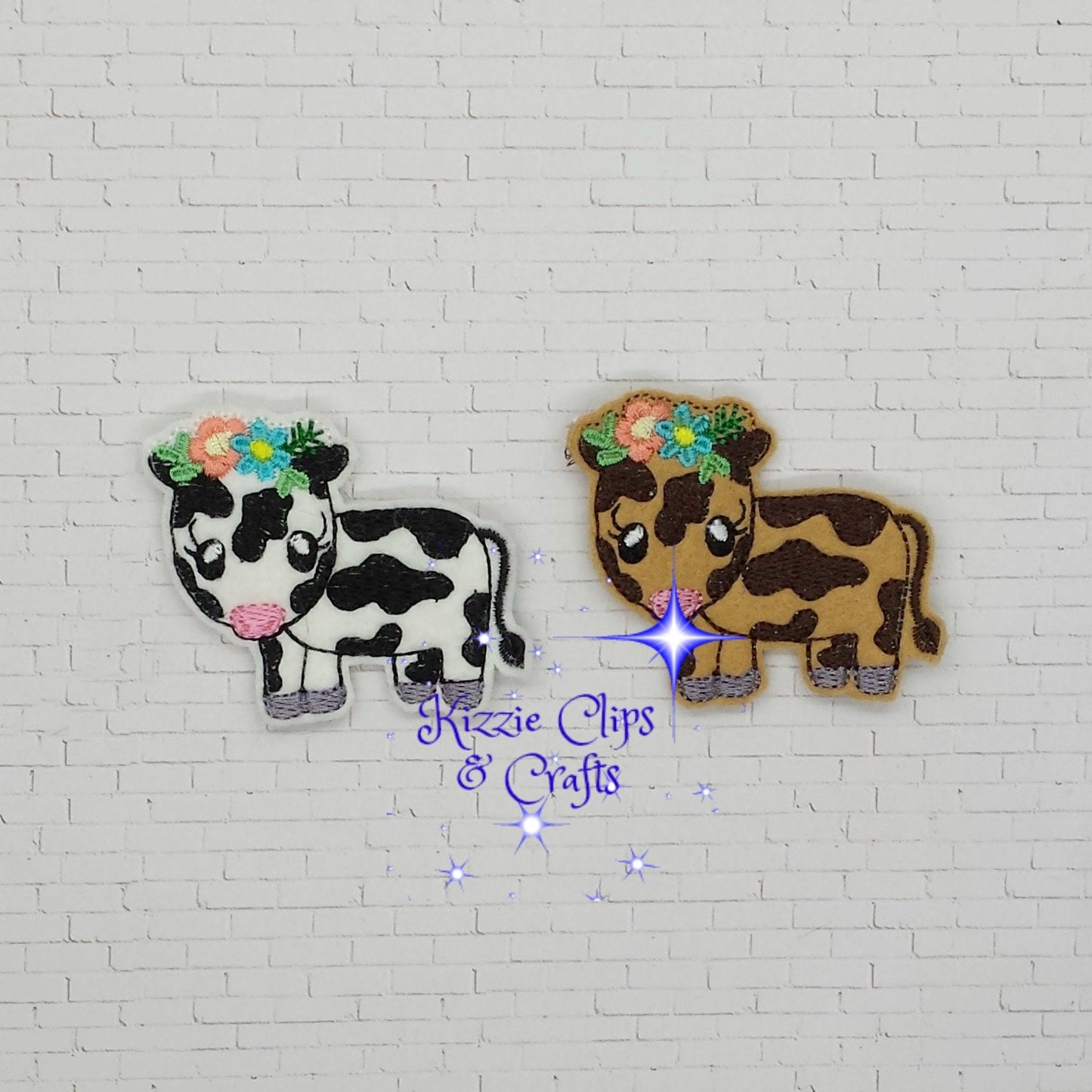 Cow Floral Wreath