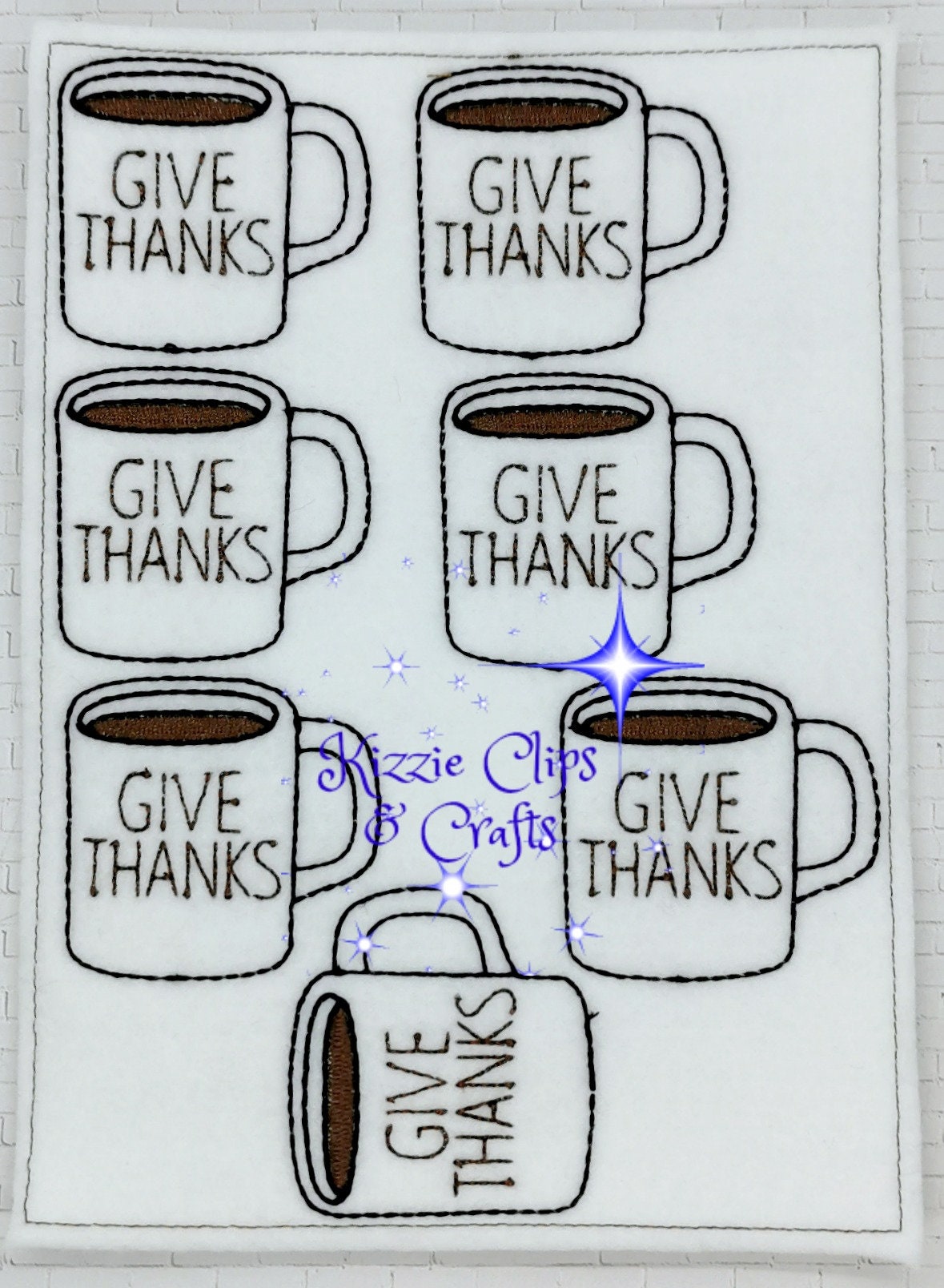 Coffee Mug Give Thanks