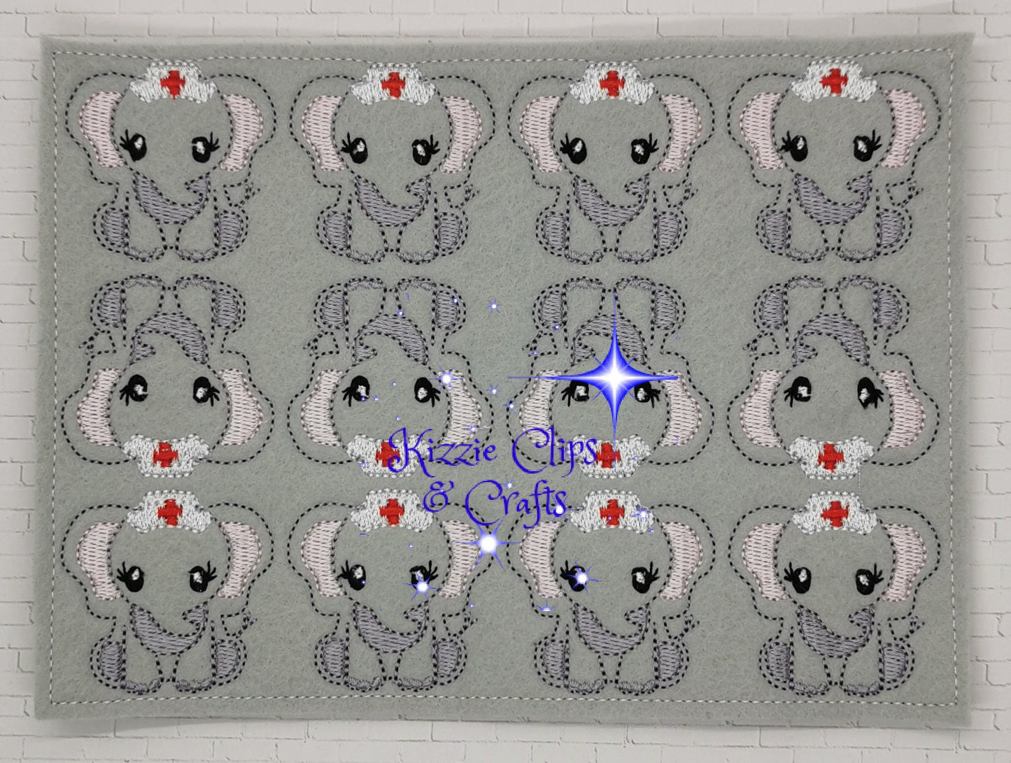 SAMPLE SALE Nurse Elephant