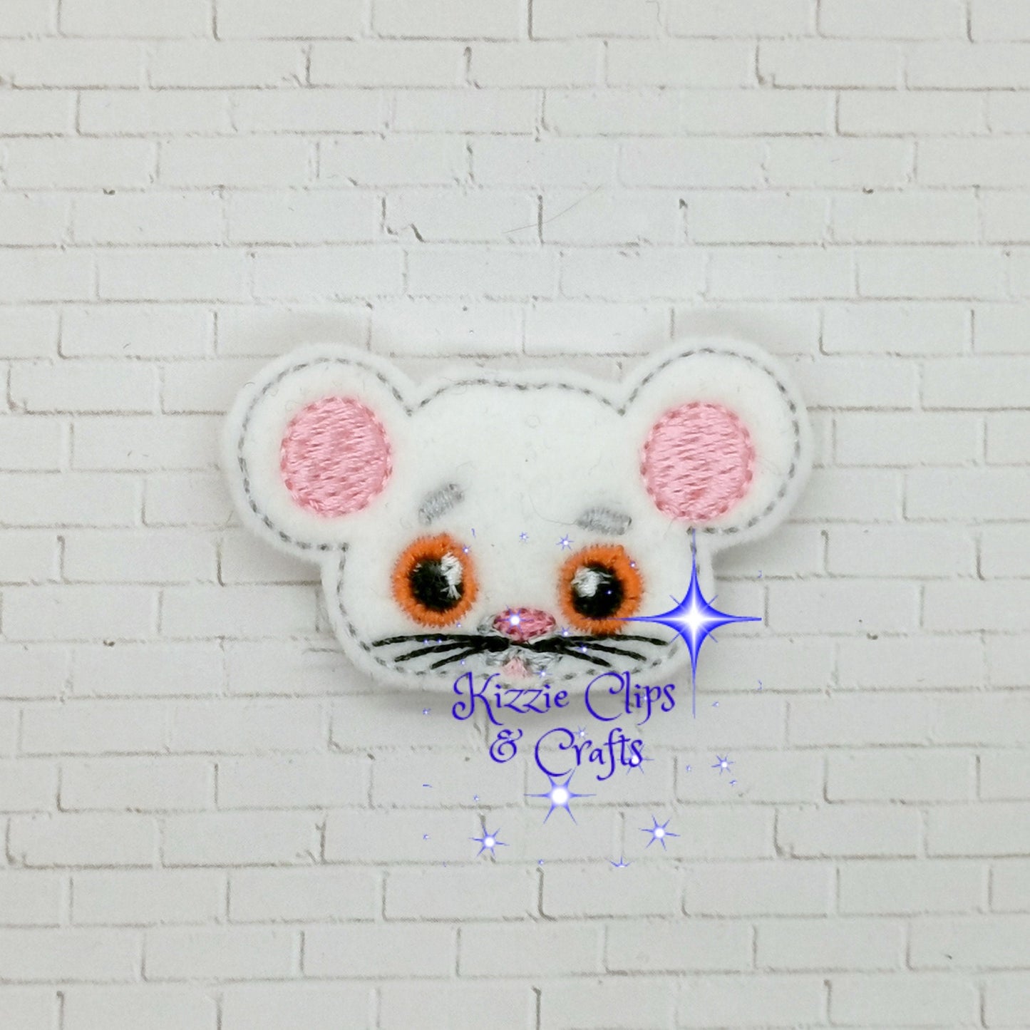 SAMPLE SALE Forest Friends Mouse Manny Head