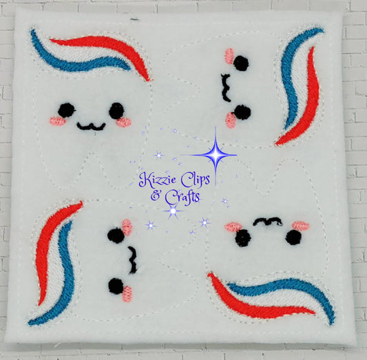 Happy Tooth Feltie Sheet