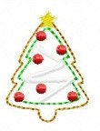 SAMPLE SALE Christmas Tree Cutout Cookie