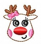 SAMPLE SALE Reindeer Girl