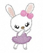 SAMPLE SALE Ballerina Bunny