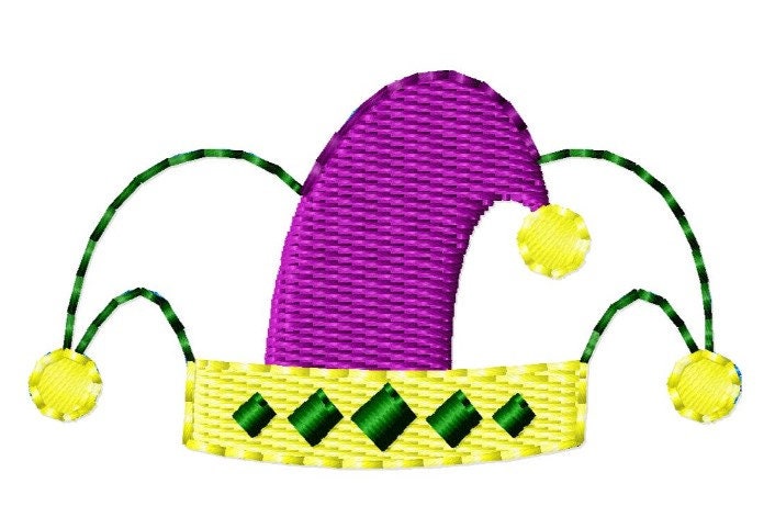 SAMPLE SALE Mardi Gras Hat