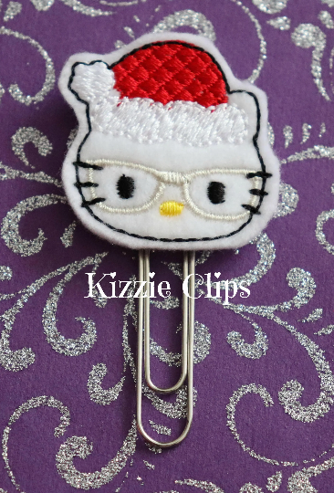 Santa Kitty Clip