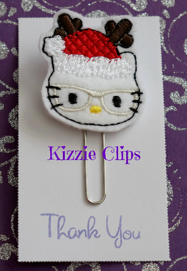 Reindeer Kitty Clip