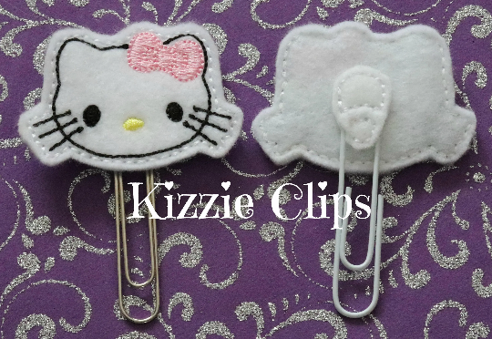 White Kitty Clip